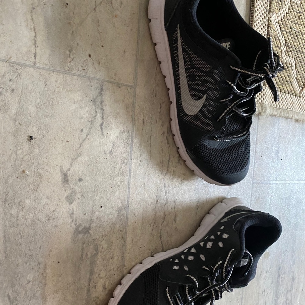 Nike black shoes
